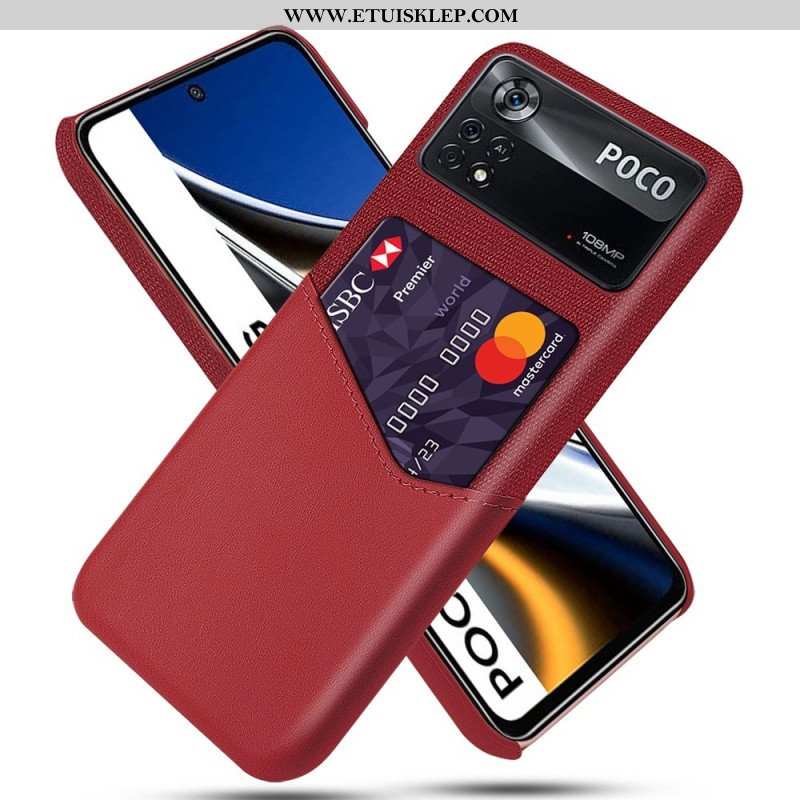 Etui do Poco X4 Pro 5G Posiadacz Karty